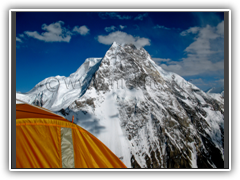 Broad Peak from Camp II