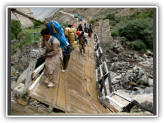 Broken Bridge near Skardu