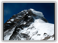 Clear View of Serac and Summit