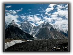 Gasherbrum IV from Concordia