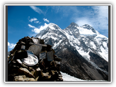 Gilkey Memorial with Broad Peak in Background