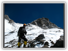 Karim Descending from Camp III