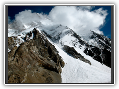 Looking up K2 from Start of Route