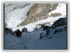 Steep Route to Camp I