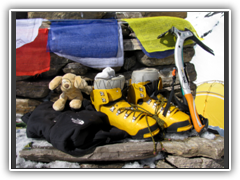 Equipment at Puja Ceremony