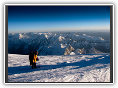 Sunrise on summit day