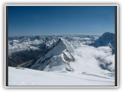 View from just above upper Camp II