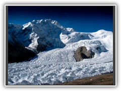 Shishapangma viewed enroute to the deposit