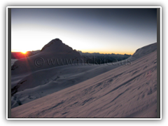 Sunrise on summit day