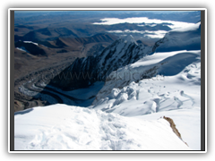 View on summit day